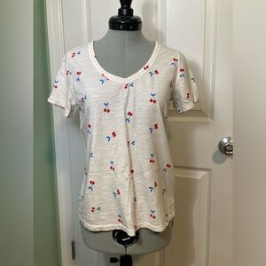 Banana Republic Factory - Cherry Malibu Slub Tee - XS